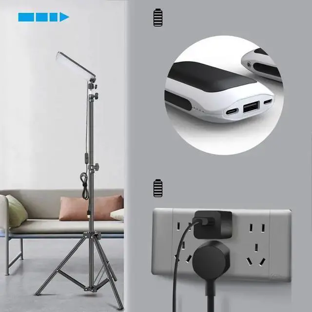 Alt view image 6 of 7 - Video Light LED Selfie Light LED lamp Photography Light With