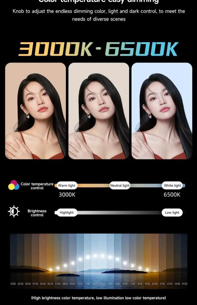 Alt view image 6 of 7 - MIAOTU Outdoor Portable Handheld Fill Light COB Photography