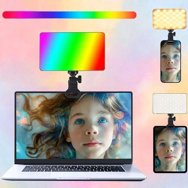 Alt view image 2 of 7 - ZOMEI Full Color RGB LED Video Light CRI95+ 2500K-7000K 800L