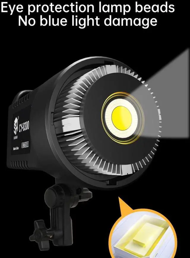 Alt view image 7 of 7 - 100W/115W Bowens COB Photography Light Kit 2M Tripod Photogr