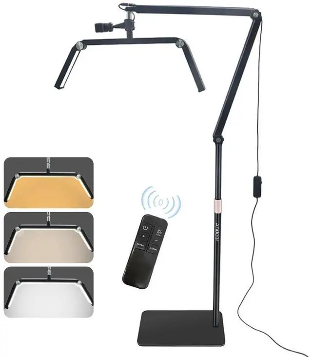 Main image of Andoer HD-M18X 36W Foldable LED Video Light Beauty Floor Moo