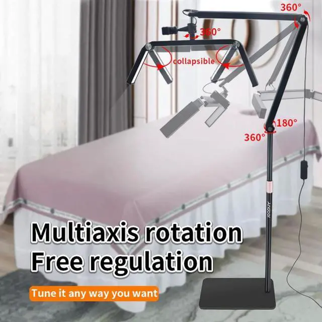 Alt view image 3 of 7 - Andoer HD-M18X 36W Foldable LED Video Light Beauty Floor Moo