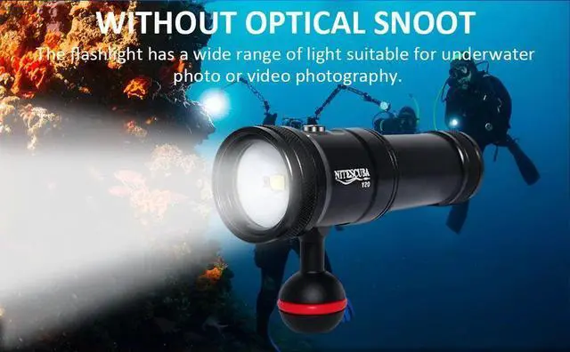 Alt view image 2 of 7 - Nitescuba V20 Diving Led Video Light Glare 2000 Lumen Astigm