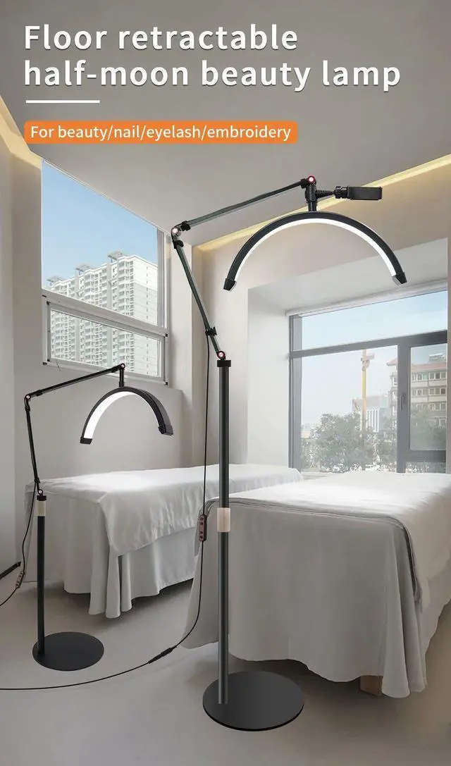 Main image of 16 INCH LED Half Moon Lash Light Temperature 20W 3000K-6000K