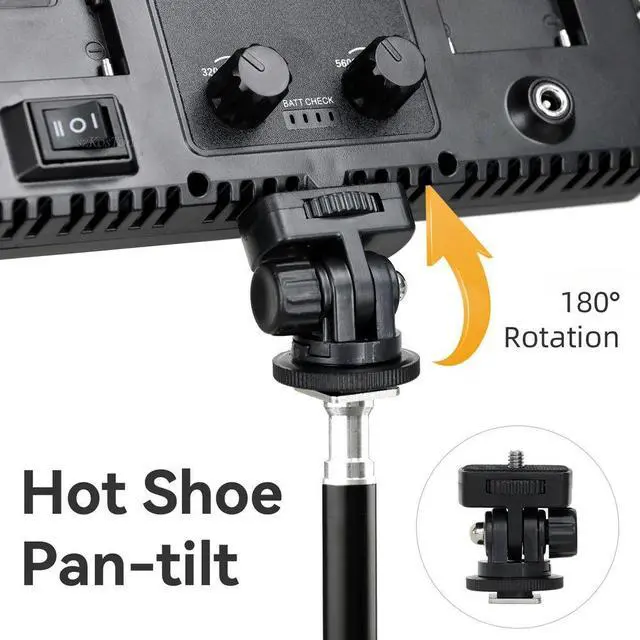 Alt view image 4 of 7 - Photo Studio LED 3200K-5600K Video Fill Lamp Light Panel Pho