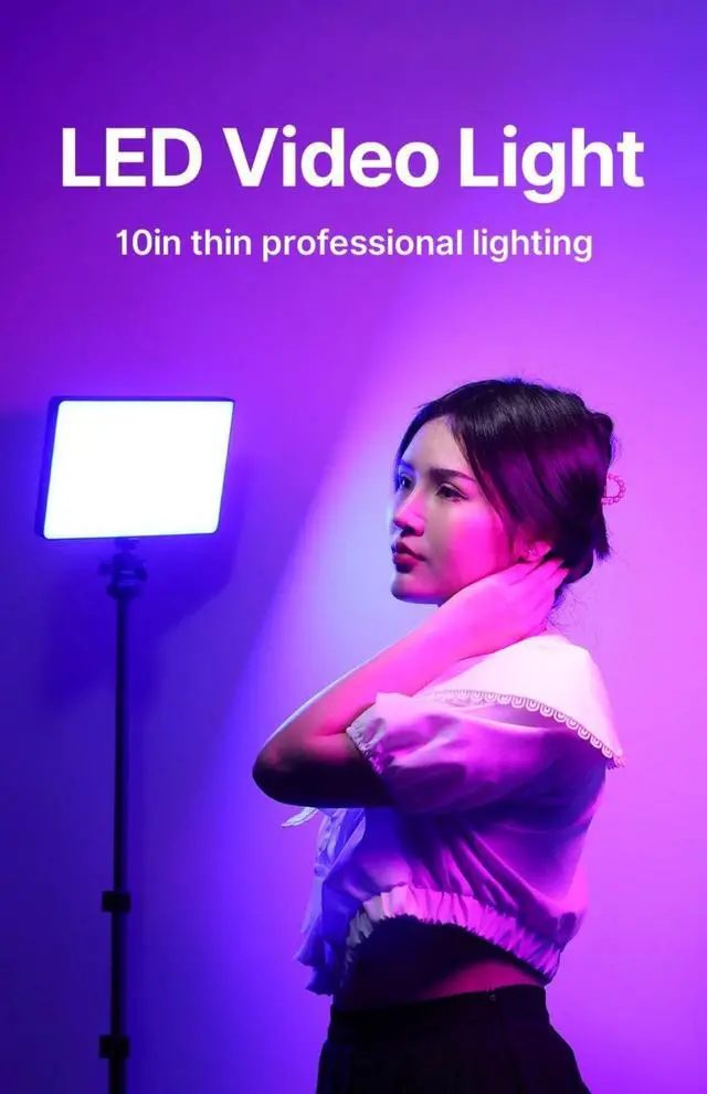 Main image of Ulanzi LT003 RGB Video Light Full Color Panel Light 8000mAh