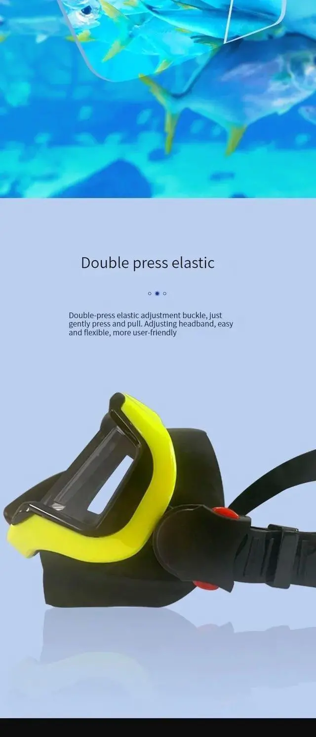 Alt view image 4 of 7 - Professional scuba diving mask snorkeling suit adult silicon