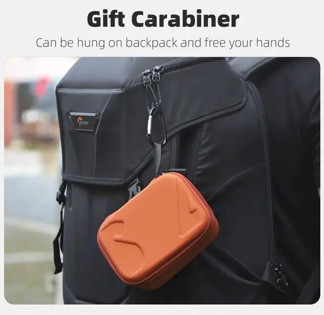 Alt view image 6 of 7 - Portable Storage Case for DJI Osmo Action 5 Pro/4/3 Travel B