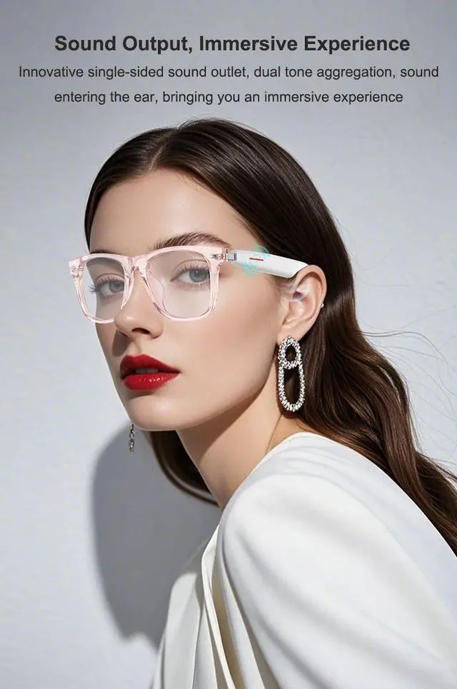 Alt view image 5 of 7 - Smart AI Translation Glasses 100+ Languages Real-time Transl