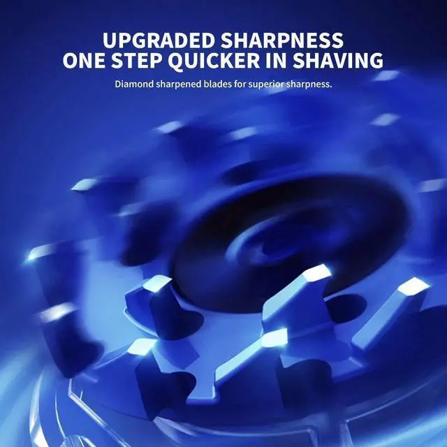 Alt view image 4 of 7 - XIAOMI MIJIA Electric Shaver S700 Portable Flex Razor 3 Head