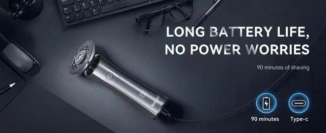 Alt view image 5 of 7 - Kensen S21 Electric Shaver Magnetic Men's 3D Floating Blade