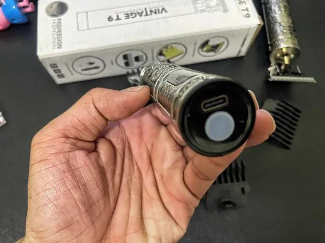 Alt view image 5 of 7 - LCD Display T9 Electric Hairber 0mm Shaver Hair Trimer Home