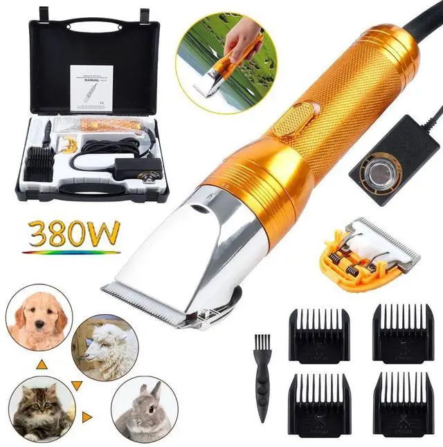 Alt view image 4 of 7 - 380W Cashmere Goat Shearer 12V Cordless Household Pet (Cat