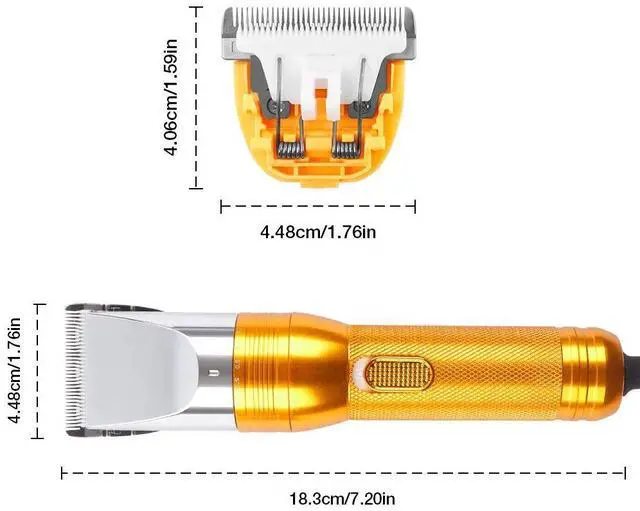 Alt view image 5 of 7 - 380W Cashmere Goat Shearer 12V Cordless Household Pet (Cat