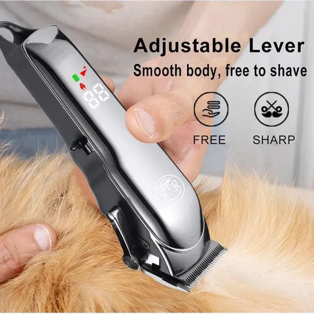 Alt view image 2 of 7 - Professional Pet Trimmer Cat Shaver Dog Hair Clipper Cutting