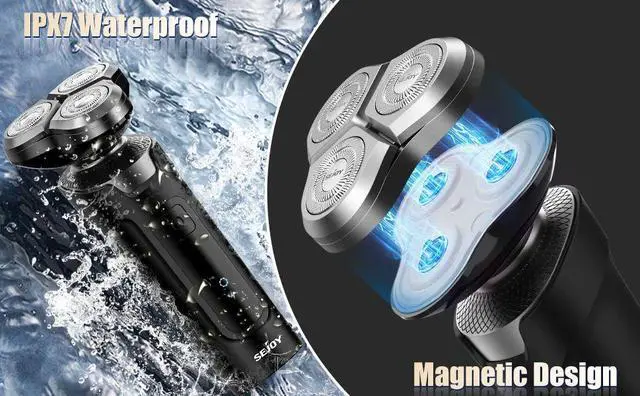 Alt view image 2 of 7 - Sejoy Shaver Barber for Men 5 in 1 Electric Razor Rechargeab