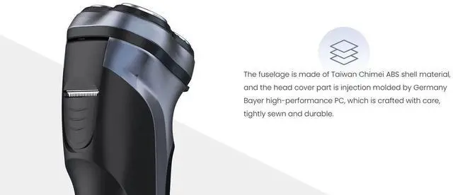 Alt view image 6 of 7 - SEJOY Rechargeable Wet & Dry Use Electric Shaver Pop-up Hair