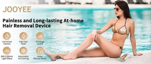 Main image of Laser Hair Removal Unlimited Flashes IPL Ice-Cooling Painles