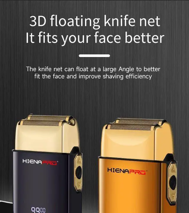 Alt view image 3 of 7 - HIENA shaving machine men Electric shaver Hair clipper Recha