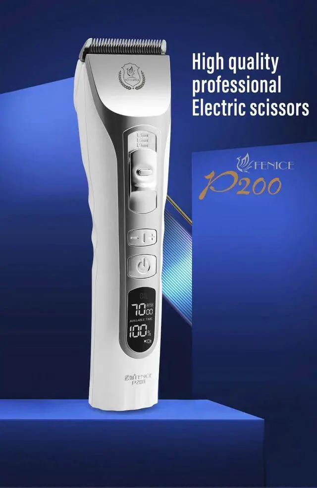 Alt view image 7 of 7 - Fenice Dog Hair Cutting Machine Clippers Grooming Pet Animal