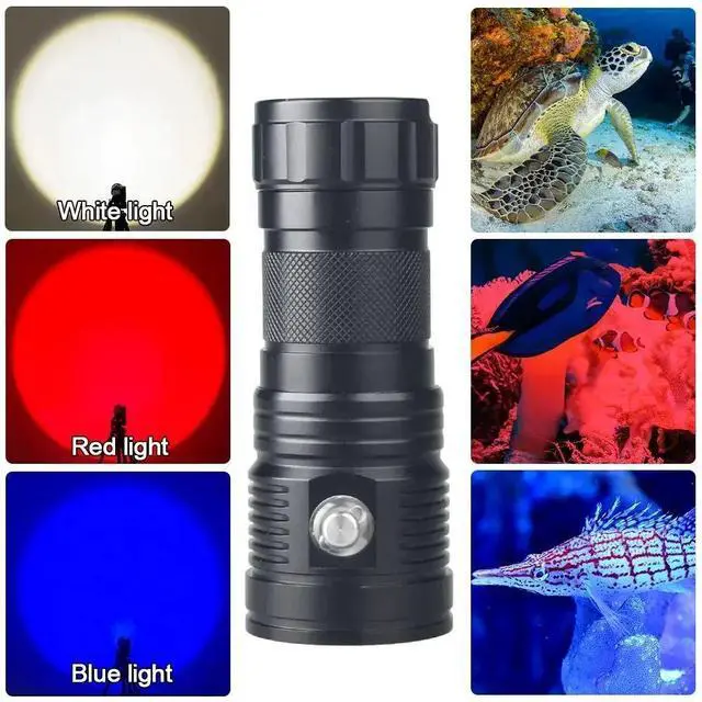 Alt view image 6 of 7 - Professional 100M Underwater lamp LED Photography Light Lamp