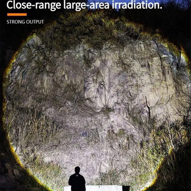 Alt view image 7 of 7 - 2025 New White Laser Aluminum Alloy LED Headlight Power Lant