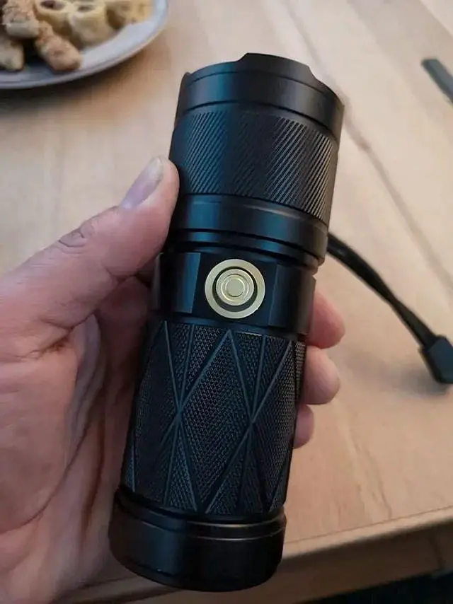 Alt view image 4 of 7 - Super Powerful white laser LED Flashlight Built-in 3*18650 T