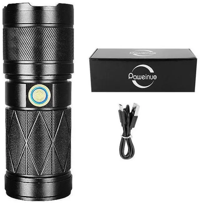 Main image of Super Powerful white laser LED Flashlight Built-in 3*18650 T