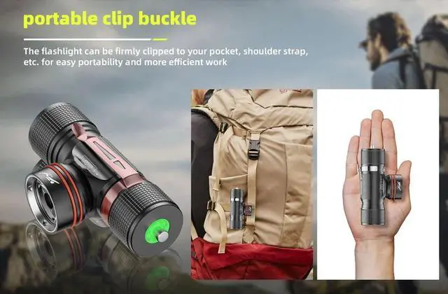 Alt view image 4 of 7 - IPX8 Waterproof Headlight LED Powerful Scuba Diving Headlamp