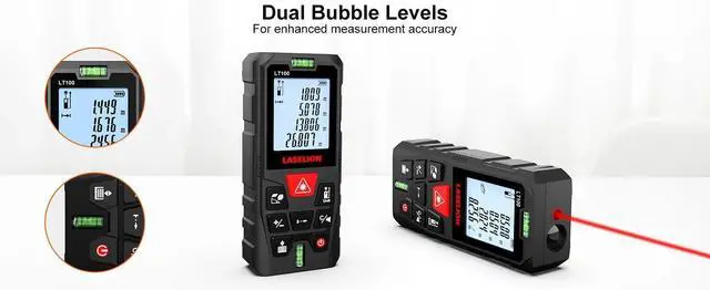 Alt view image 6 of 7 - Laselion Laser Rangefinder 50M 70M 100M Mini Laser Measureme