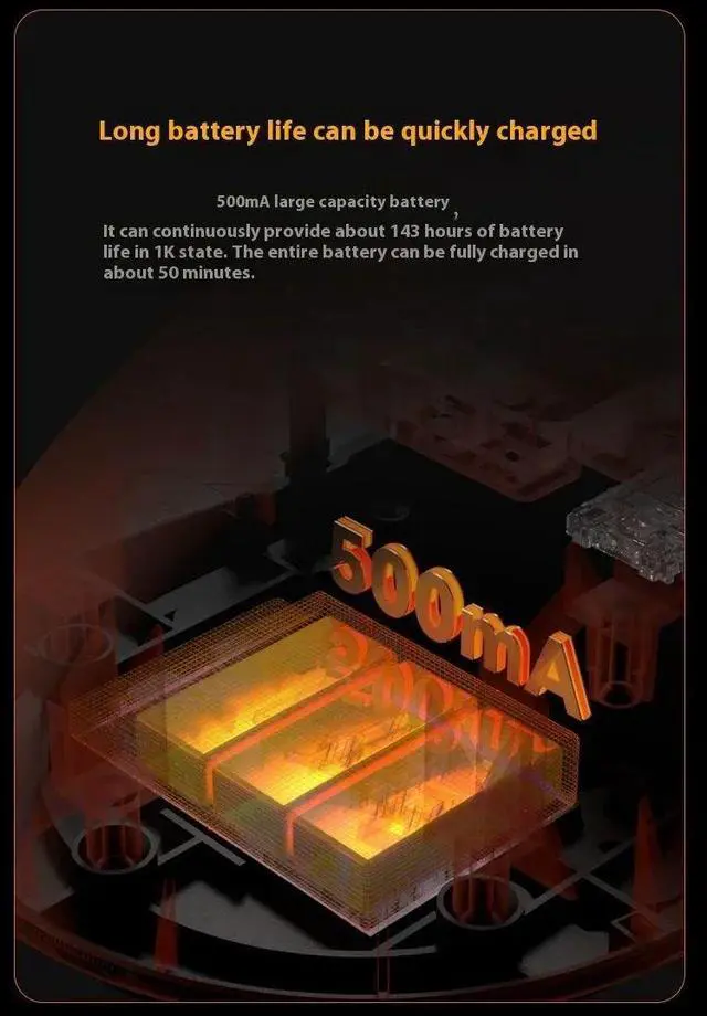 Alt view image 7 of 7 - G24 Pro Dual-Mode Wireless Mouse PAW3950 Sensor 26KDP