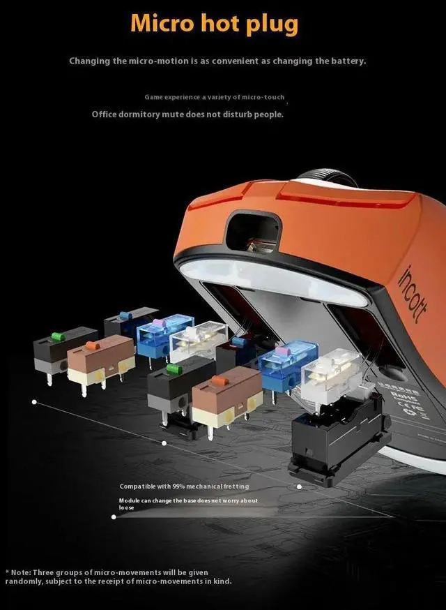 Alt view image 3 of 7 - G24 Pro Dual-Mode Wireless Mouse PAW3950 Sensor 26KDP