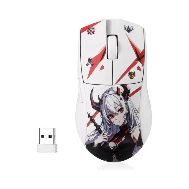 Alt view image 5 of 7 - Redragon M916AK PRO 3-Mode Anime 42G Ultra-Light 26K DPI Ful