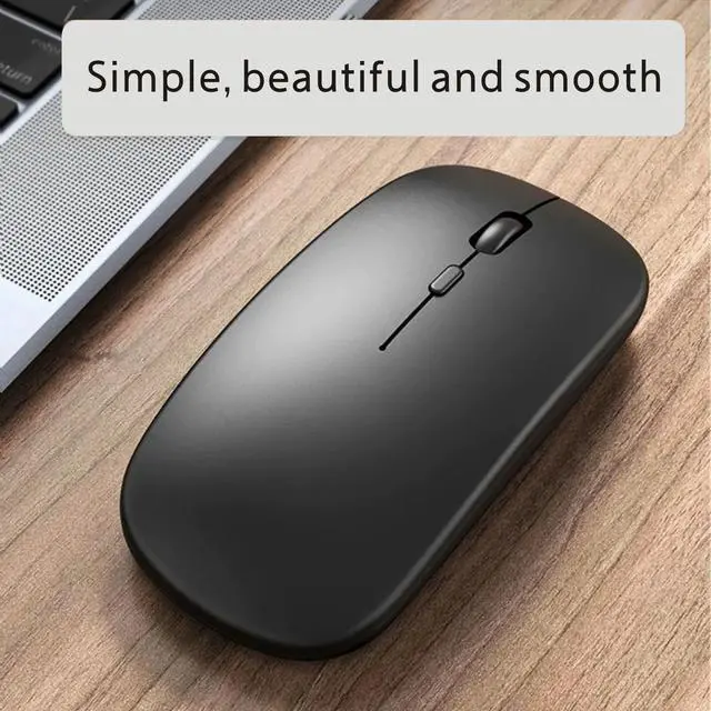 Alt view image 3 of 7 - Rechargeable Bluetooth Mouse Wireless Dual Mode 5.2 Silent