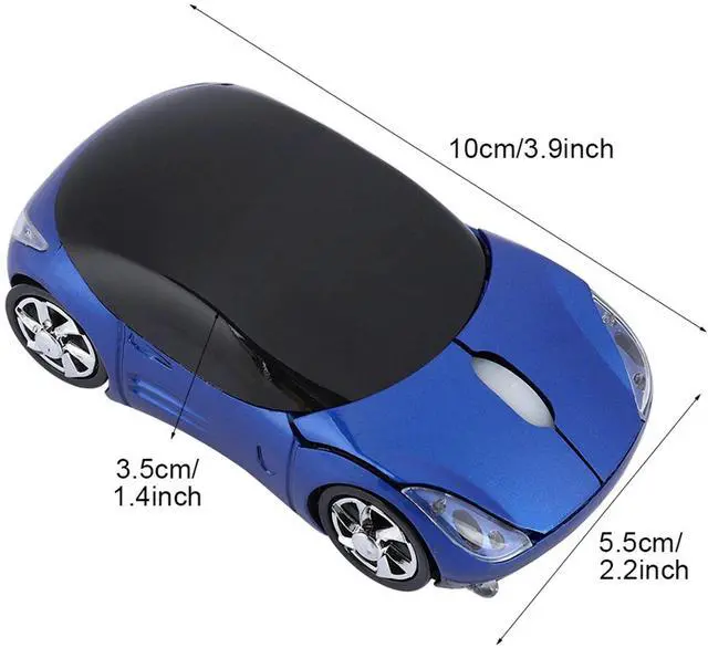 Alt view image 6 of 7 - 2.4G Wireless Mouse Optical Mouse 1600DPI for Mac/ME/Windows