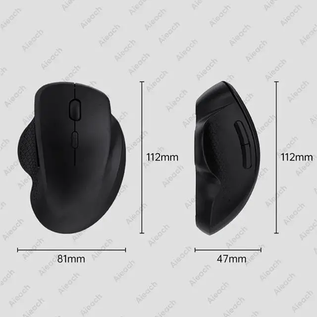 Alt view image 7 of 7 - MDNG Wireless Bluetooth Mouse Dual Mode 2.4G+BT for Windows