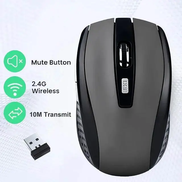 Main image of Wireless Mouse Ergonomics Mouse 2.4G Portable Mobile Optical