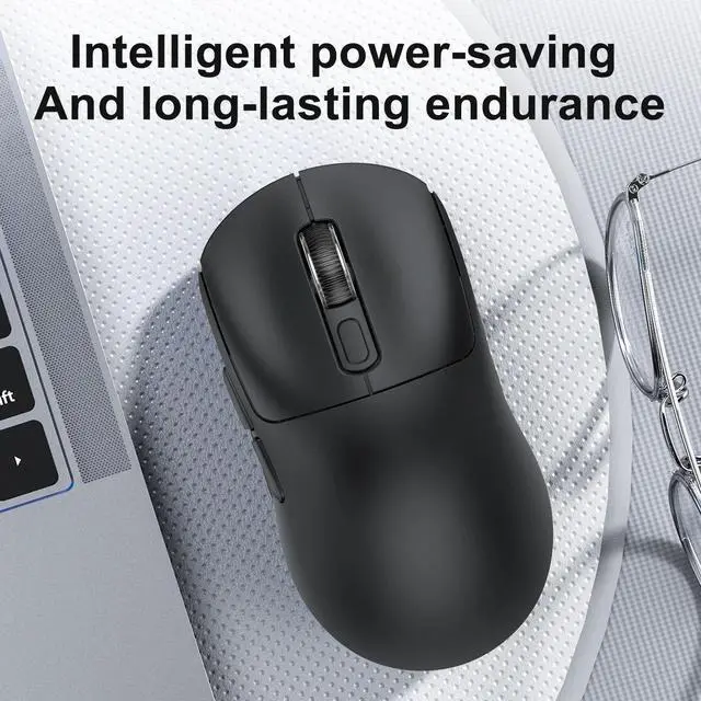 Alt view image 2 of 7 - Wireless Mouse Rechargeable Bluetooth-compatible &2.4G Mouse