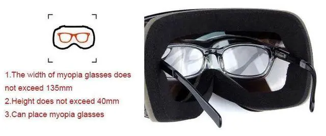 Alt view image 5 of 7 - Children's Ski Goggles UV400 Ski Glasses Single layer Girl S