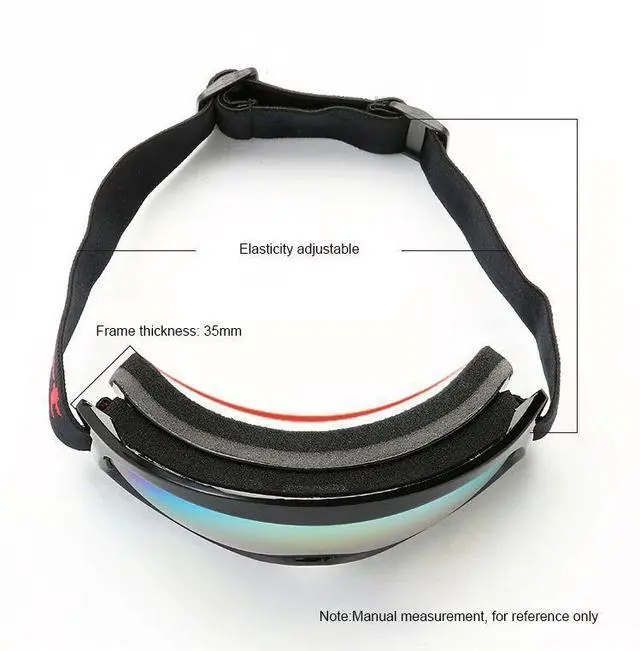 Alt view image 2 of 7 - Children's Ski Goggles UV400 Ski Glasses Single layer Girl S