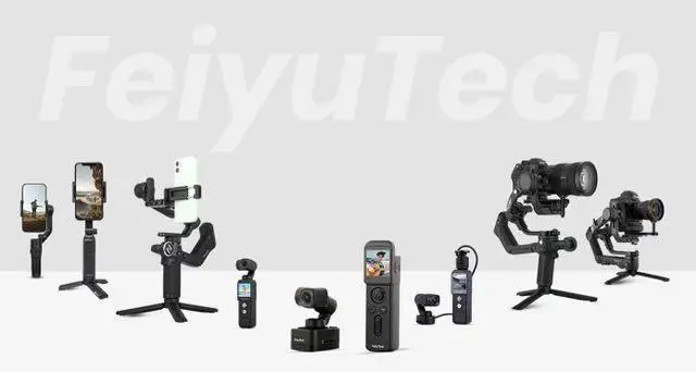 Alt view image 2 of 7 - FeiyuTech Feiyu Pocket 3 Kit Cordless Detachable 3-Axis Stab