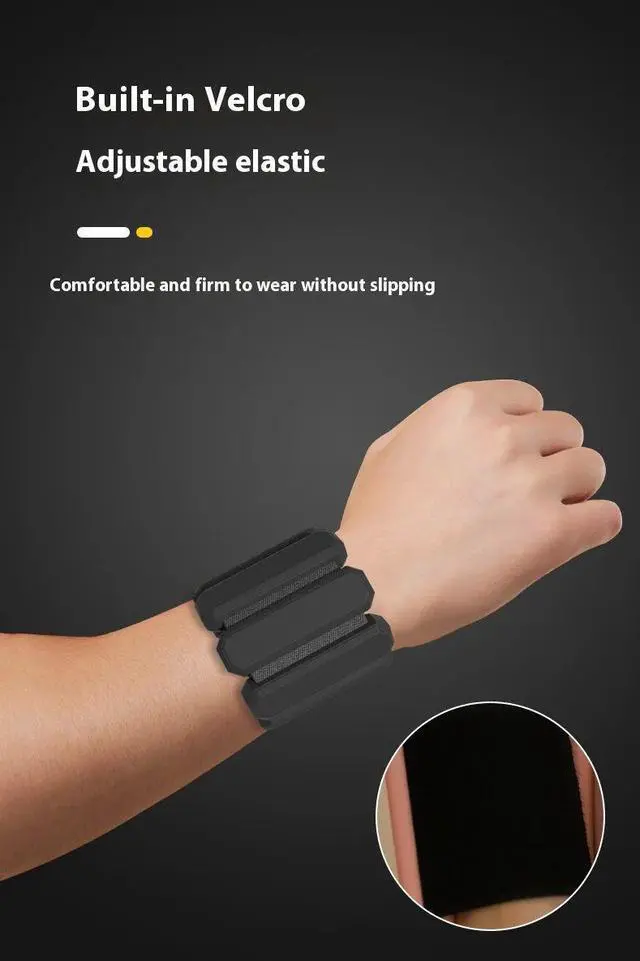 Alt view image 7 of 7 - 450/900g Wrist Weight Bracelet Adjustable Weights Wearable A