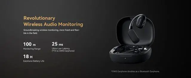 Alt view image 2 of 7 - Hollyland Lark Max 2 Wireless Microphone Timecode Wireless A