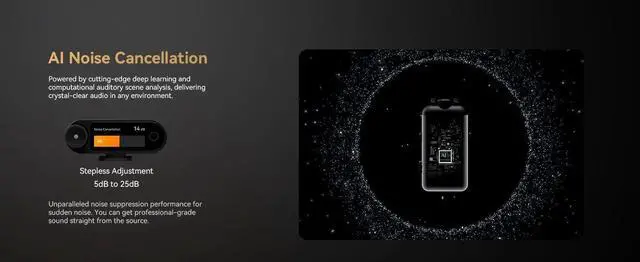 Alt view image 3 of 7 - Hollyland Lark Max 2 Wireless Microphone Timecode Wireless A