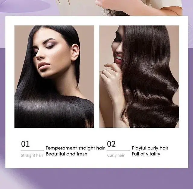 Alt view image 5 of 7 - Wireless Professional Hair Straightener Curler Comb Fast Hea