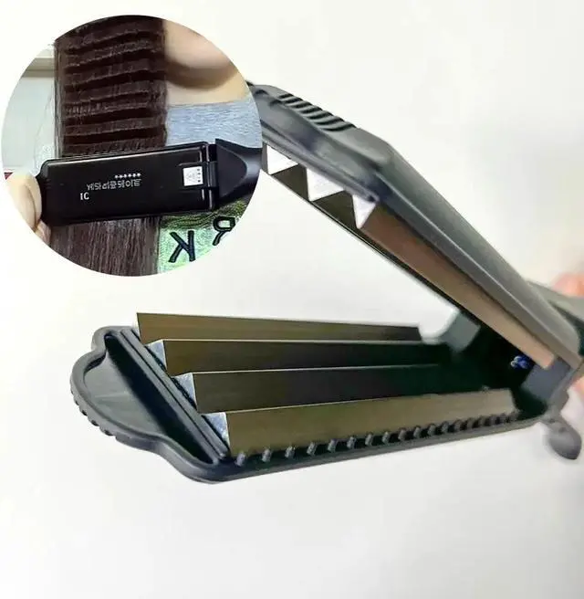 Alt view image 6 of 7 - 6 Teeth Hair Corrugated Iron For Volumizing And Fluffy Hairs