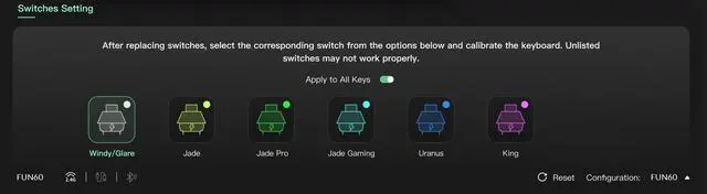 Alt view image 4 of 4 - Akko MonsGeek FUN60 Ultra Mechanical Gaming Keyboard Magneti