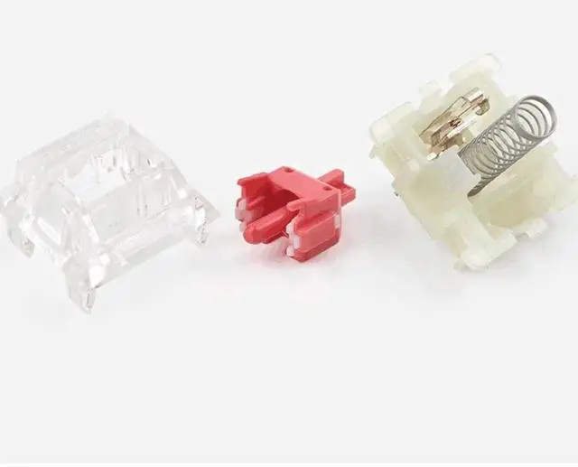 Alt view image 2 of 6 - Original Cherry MX Mechanical Keyboard Switches Silver Red B