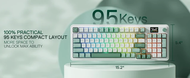 Main image of Redragon K719 Wireless Gasket Gaming 95 Keys Mechanical Keyb