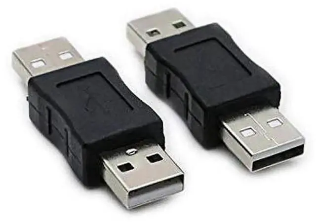 Main image of 2 Pack USB Male to USB Male Gender Changer Adapter Coupler Converter